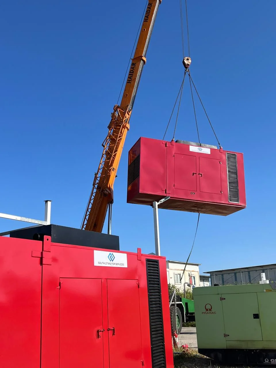 Supply & Installation of 4 × 500 kVA Generators