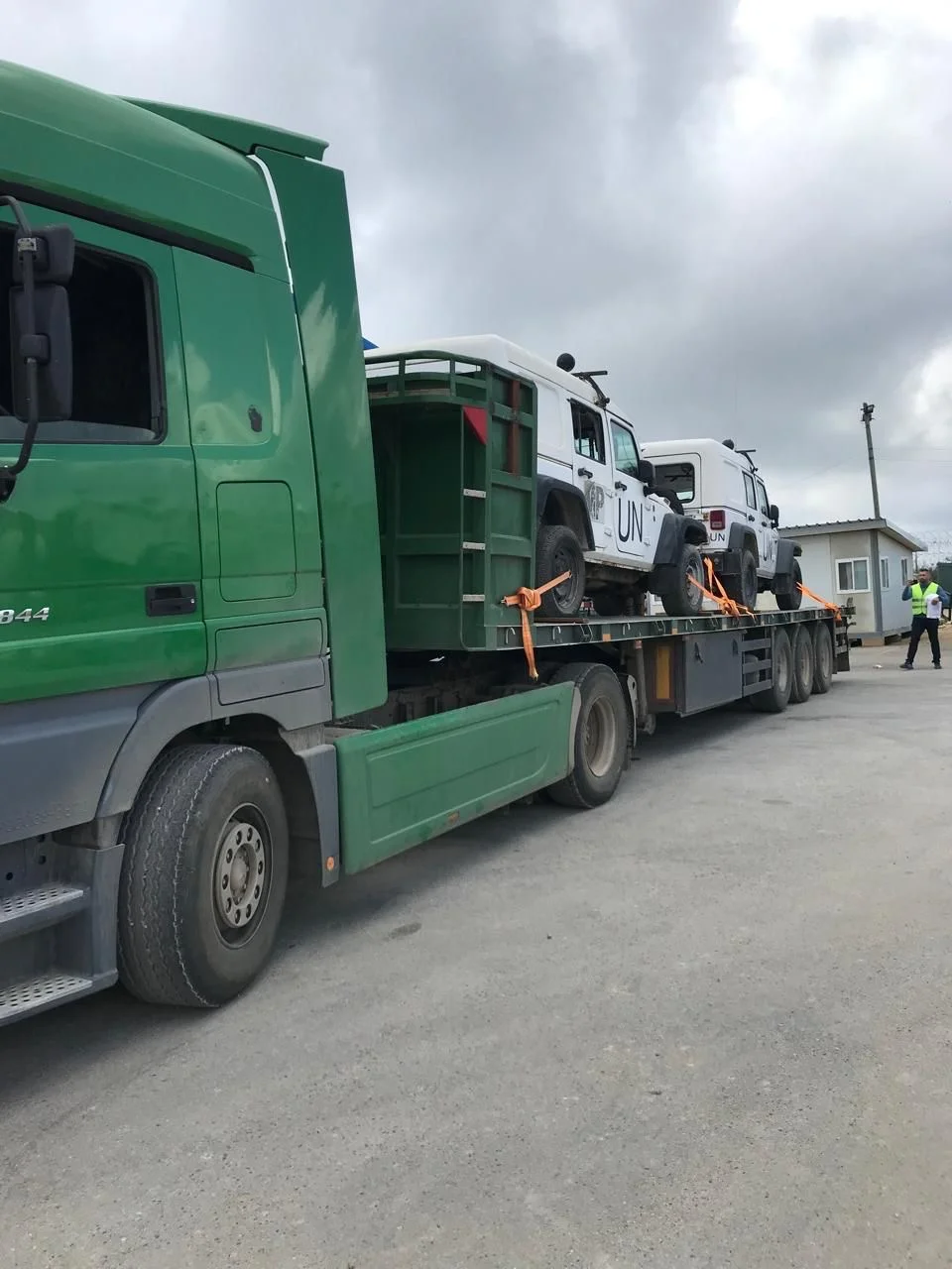 Containers & Military Vehicles Transportation – UNIFIL